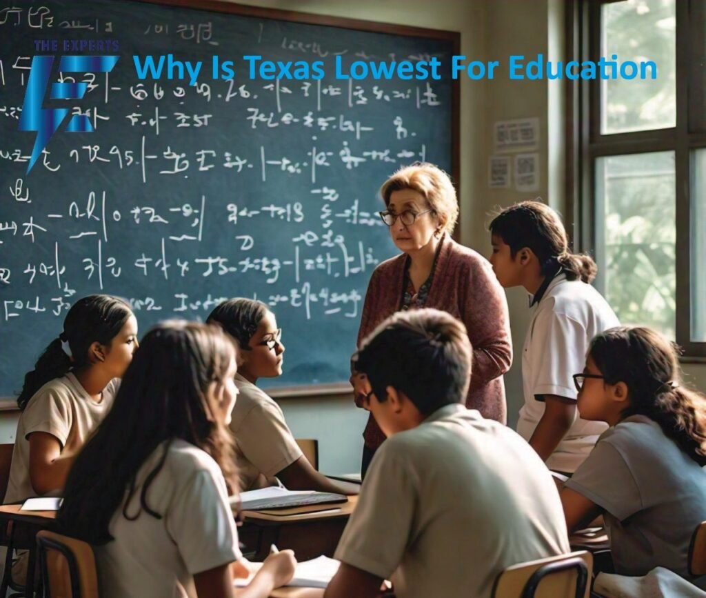 Why Is Texas Lowest For Education 